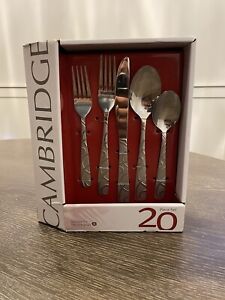 cambridge 20 piece silverware set