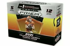 2021 Panini NFL Prizm Draft Picks Football Trading Cards Mega Box Factory Sealed
