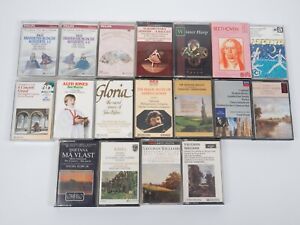 Job Lot 18 Mixed Classical Music Cassette Tapes