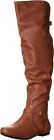 Journee Collection Women's Loft Knee Boots Color Chestnut Size 10M Style LOFT-CH