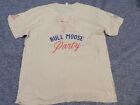 vintage t shirt Bull Moose Party size XL American Apparel