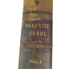 New ListingBeatrice Cenci 1858 By Francesco Domenico Guerrazzi Antique Book Vol. 1 Historic