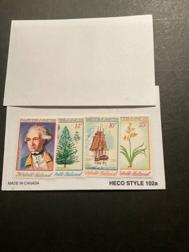 Stamps Norfolk Scott #175-8 never hinged