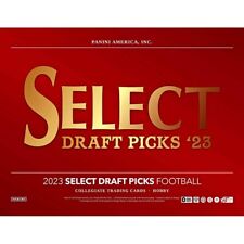 2023 Panini Select Draft Picks Collegiate Football Hobby BOX factory sealed