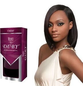 OUTRE VELVET DUBY WVG 100% HUMAN REMI HAIR WEAVE EXTENSION REMY 8
