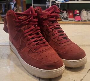 Nike Air Force 1 High '07 University Red - Size 11.5
