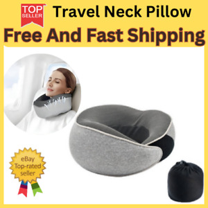 Travel Pillow Neck Head Cushion Rest Memory Support U-shaped Foam Flight Pillow