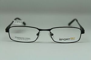 1 Unit New Adolfo Sport 180 Black Eyeglass Frame 49-16-130 #132