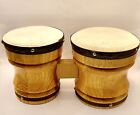 Vintage Bongo Drums Instrument Made in the Caribbean