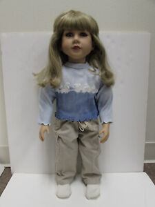 Vintage My Twinn Doll Cookie Poseable White Body Outfit GUC 23