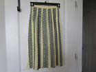 UMI Collections by Anne Crimmins 100% Silk Pleated Skirt Womens Size 6 Vintage
