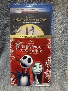The Nightmare Before Christmas (Blu-ray + Digital, 1993) New W/slipcover
