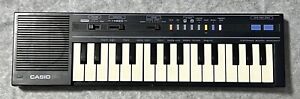 Casio PT-1 Mini Keyboard Synthesizer Vintage RARE BLACK COLOR Super Clean