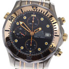OMEGA Seamaster300 2296.80 Chronograph Navy Dial Automatic Men's Watch_749822