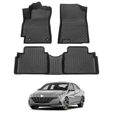 Floor Mats Cargo Liners Carpets for 2021-2024 Hyundai Elantra All Weather TPE