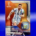 Lionel Messi 2022 Panini Prizm Fifa World Cup Qatar Scorers Club #10 Argentina