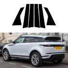 6Pcs Gloss Black Pillar Posts Window Trim For Range Rover Evoque L551 2019-2023