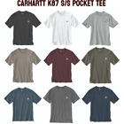 Carhartt K87 Loose Fit Short Sleeve Heavy Weight Pocket T Shirt