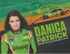 2015 Danica Patrick signed Go Daddy Chevy SS NASCAR Sprint Cup Hero Card