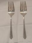 2 Holmes And Edwards Inlaid Silverplate Serving Forks