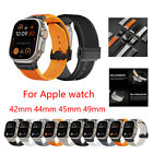 For Apple Watch Silicone Band Strap 2 3 4 5 6 7 8 9 SE Sport 49MM 42MM 44MM 45MM