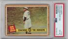 1962 TOPPS BABE RUTH PSA 6 Mislabeled Error Should Be Label GREEN TINT #142 HOF