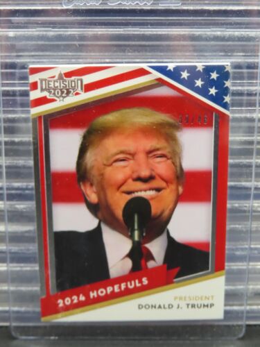 New Listing2022 Decision 2022 Donald Trump 2024 President Hopefuls Silver Foil #38/46