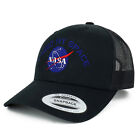 Oversize XXL NASA I Need My Space Embroidered Retro Trucker Mesh Cap - FREE SHIP