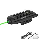 SOLOFISH Dual Picatinny Rail Green Laser Sight with Mageetic USB for Guns Rifle