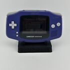 Nintendo Game Boy Advance Console Purple Works Tested Authentic AGB-001