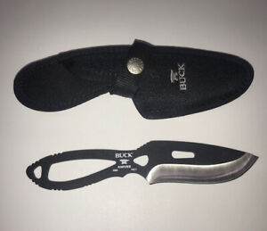 Buck Knives PakLite Skinner Black Oxide Skeletonized Knife 143 W/ Sheath