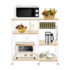 NEW 3-Tier Kitchen Bakers Rack Microwave Oven Stand Storage Cart Workstation