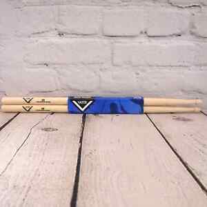 Vater Hand Selected Hickory & Maple 5B Wood Tip VH5BW Drum Sticks
