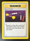 Item Finder 74/102 MP/LP RARE SHADOWLESS Base Set Trainer Pokemon Card 1999 TCG