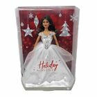BARBIE SIGNATURE 2021 HISPANIC BRUNETTE HOLIDAY COLLECTOR BARBIE DOLL, NEW