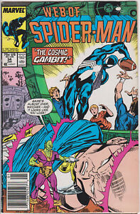 Web of Spider-Man #34 Vol. 1 (1985-1998, 2012)Marvel Comics,High Grade,Newsstand
