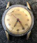 Vintage Nassau Automatic 17j Analog Watch Silver Tone - Not Tested