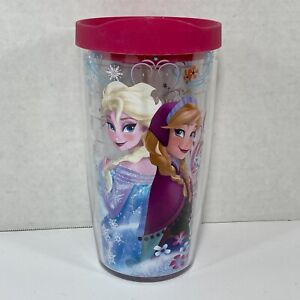 New ListingTervis Classic Tumbler Frozen Elsa & Anna Disney 16 oz Cup with Pink Lid