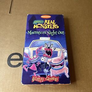 AAAHH Real Monsters Meet the Monsters VHS 1997 Nickelodeon 90s Cartoon Episodes
