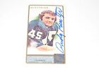 RUDY RUETTIGER #45 NOTRE DAME LEGEND AUTOGRAPHED SIGNED CARD COA FREE SHIPPING!