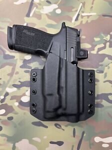 Black Kydex Holster for Sig Sauer P365 X MACRO Streamlight TLR-7 sub 1913