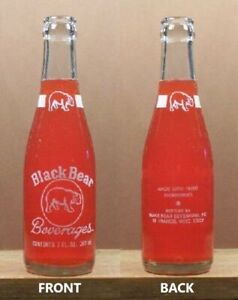 Black Bear Beverages ACL 7-ounce Soda Pop Bottle St Francis 53207 Wisconsin 158