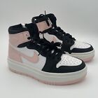 [DN3253-061] Women's Air Jordan 1 High Elevate Pink White Black Sneakers 10.5