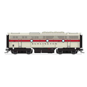 Broadway Limited HO P3 F3B Diesel CB&Q #116-C/Greyback Freight DC/DCC Sound