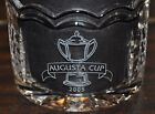 2005 AUGUSTA CUP -  National Masters Tournament Crystal Wine Coaster