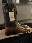 Ariat Mens Cowboy Boots Ranchero Adobe Clay/Black, 11 EE, New, Rare