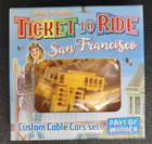 New! Ticket to Ride San Francisco Custom Cable Car Promo Train set