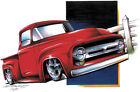 Ford '53-'56 Pickup F100 Hot Rod Truck T-shirt Small to 5XL