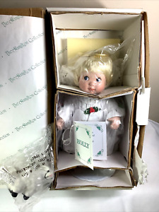 NEW IN BOX Hamilton Collection Holly Angel Porcelain Doll 10