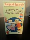 The Busy World of Richard Scarry - Sallys First Day at School VHS Tape 1996